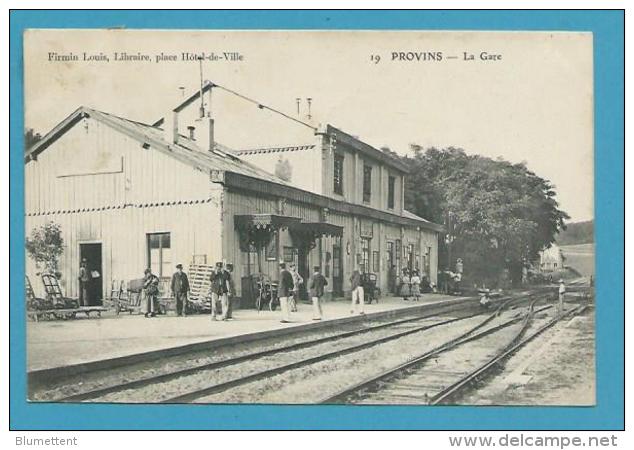 CPA 19 - Chemin De Fer Gare De PROVINS 77 - Provins