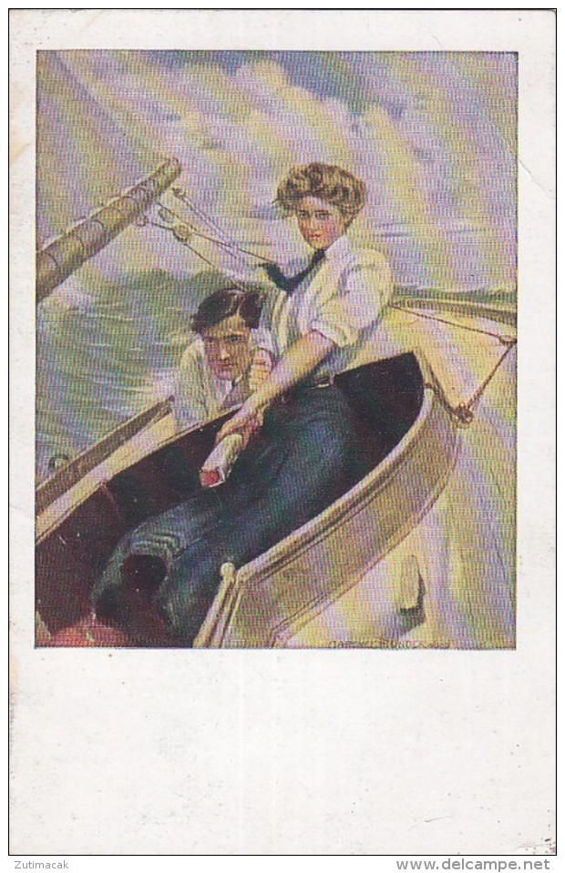 Clarence Underwood - Sailing , Munk Wien 837 - Underwood, Clarence F.