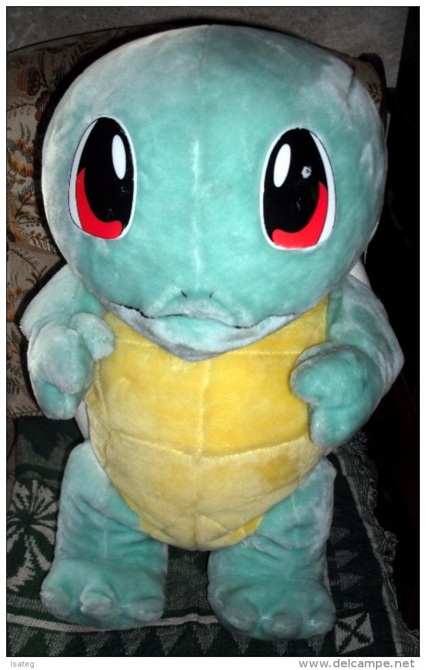 Tres Grande Peluche Nintendo Pokemon Carapuce - 70 Cm - Peluches