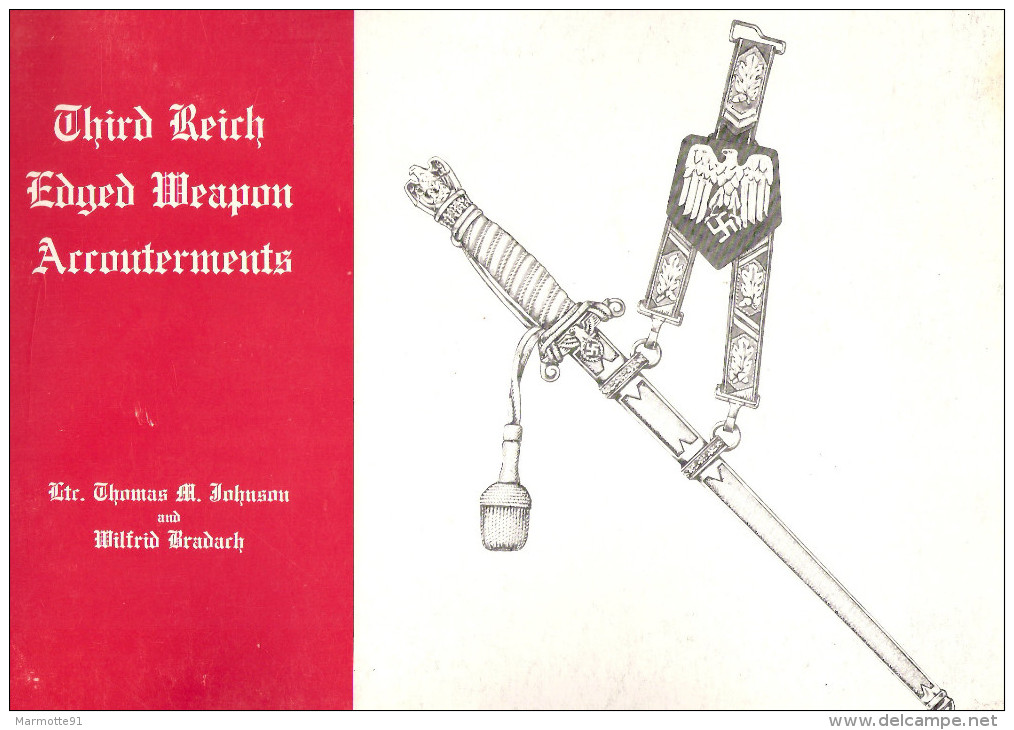 3 REICH EDGED WEAPON ACCOUTERMENT DAGUE ALLEMAGNE 1933 1945 ARMEE NSDAP BELIERE ATTACHE SUSPENTE - 1939-45