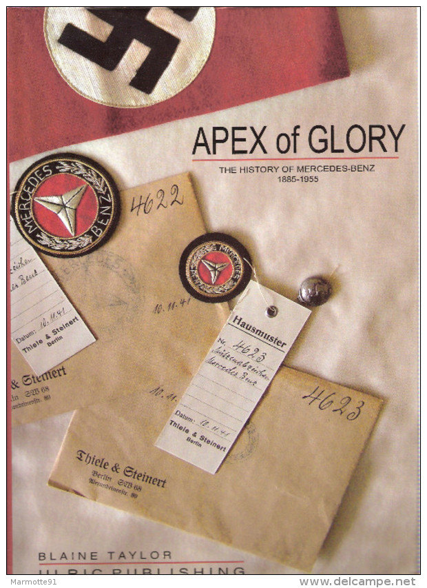 APEX OF GLORY HISTORIQUE MERCEDES BENZ DAIMLER 1885 1955 - Voitures