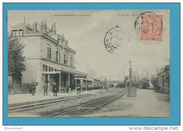CPA - Chemin De Fer Gare MONTBARD 21 - Montbard