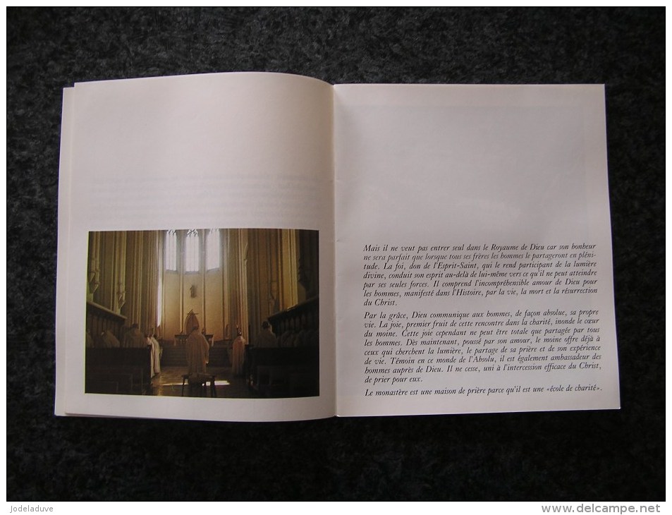 NOTRE DAME DE SCOURMONT La Trappe Forges Chimay Brochure Régionalisme Trappistes Monastère Cisterciens - Belgium