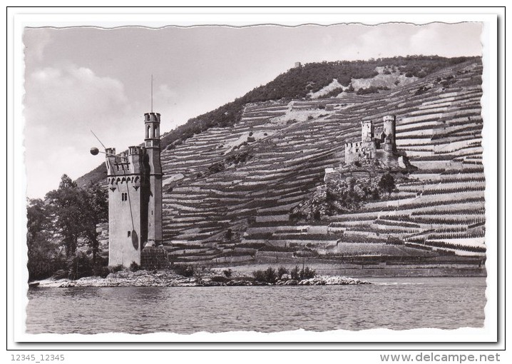 Der Mäuseturm Und Ruine Ehrenfels - Ruedesheim A. Rh.