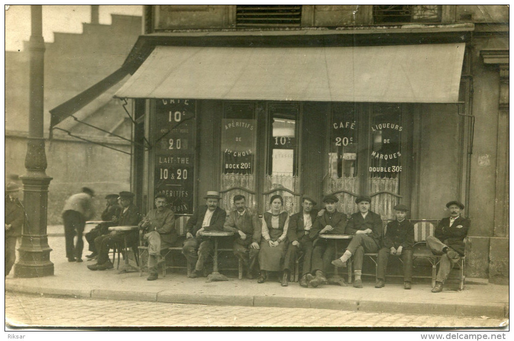 CARTE PHOTO(CAFE_RESTAURANT) - Métiers