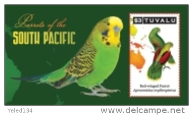 TUVALU ; MINT N.H. STAMPS ; SCOTT # 1169 ; IGPC 1121 S ( BIRDS ; PARROTS - Tuvalu