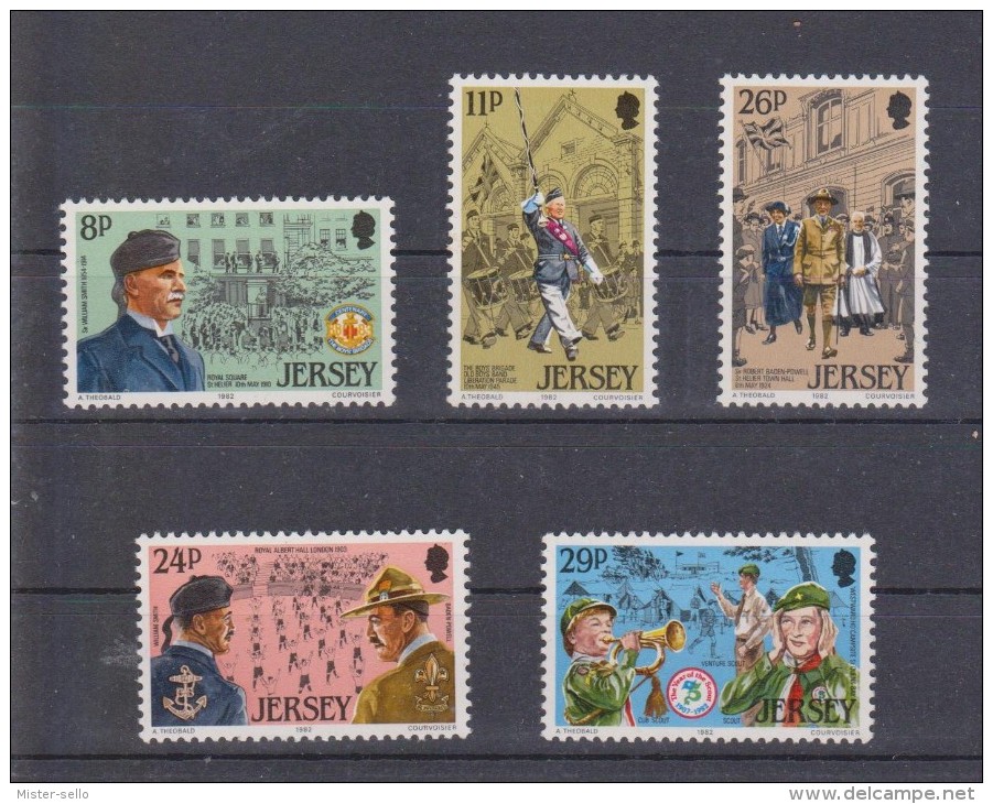 JERSEY 1982. BOY SCOUT. NUEVO - MNH ** - Jersey