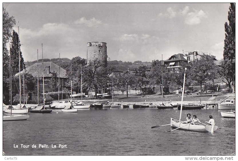 Suisse - La Tour De Peilz - Port - 1961 - La Tour-de-Peilz