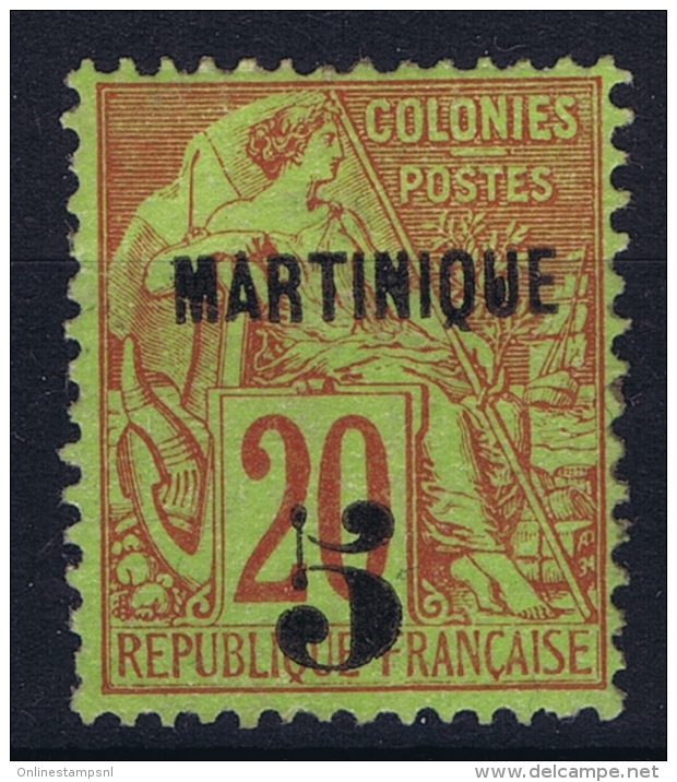 Martinique:  Yv Nr 1 MH/* Falz/ Charniere - Neufs