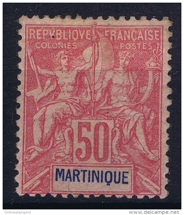 Martinique:  Yv Nr 41 MH/* Falz/ Charniere - Ungebraucht