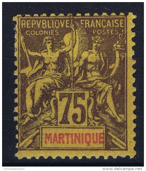 Martinique:  Yv Nr 42 MH/* Falz/ Charniere - Ungebraucht