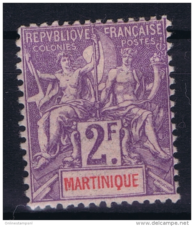 Martinique:  Yv Nr 50 MH/* Falz/ Charniere - Neufs