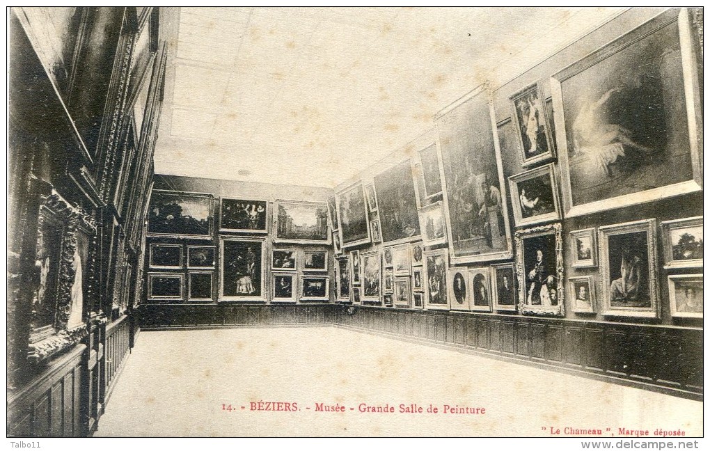 Béziers - Musée - Grande Salle De Peinture - Beziers