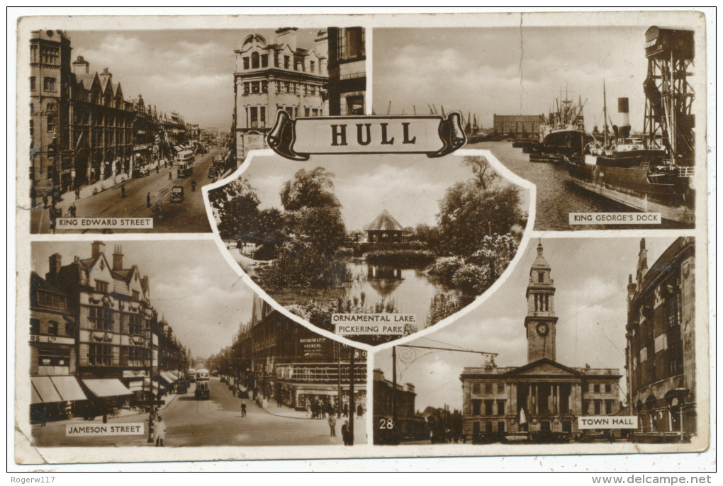 Hull Multiview Postcard - Hull