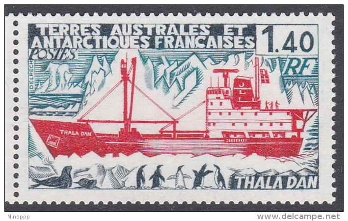 French Southern And Antarctic Territory SG 119 Thala Dan Ship MNH - Other & Unclassified