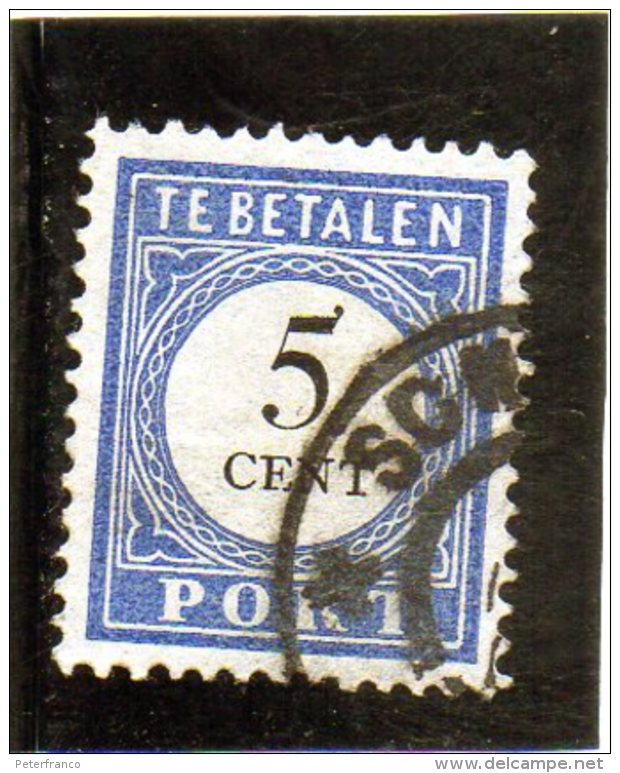 1881 Paesi Bassi - Segnatasse - Impuestos