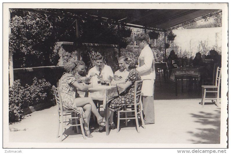 Playing Cards Real Photo Postcard 30s - Spielkarten