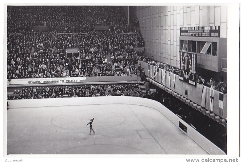 Figure Skating At Olympic Games Innsbruck 1964 Orig.photo - Patinage Artistique