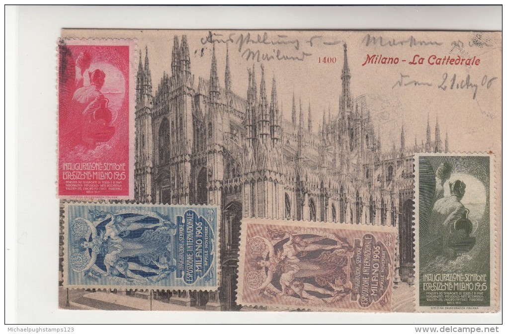 Italy / 1906 Milan Exhibition Cinderellas - Non Classificati