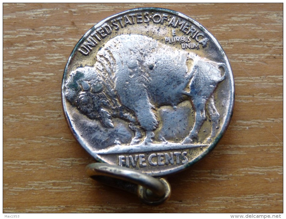 Five Cents - Buffalo- 1917- Montée En Médaille - - 1913-1938: Buffalo