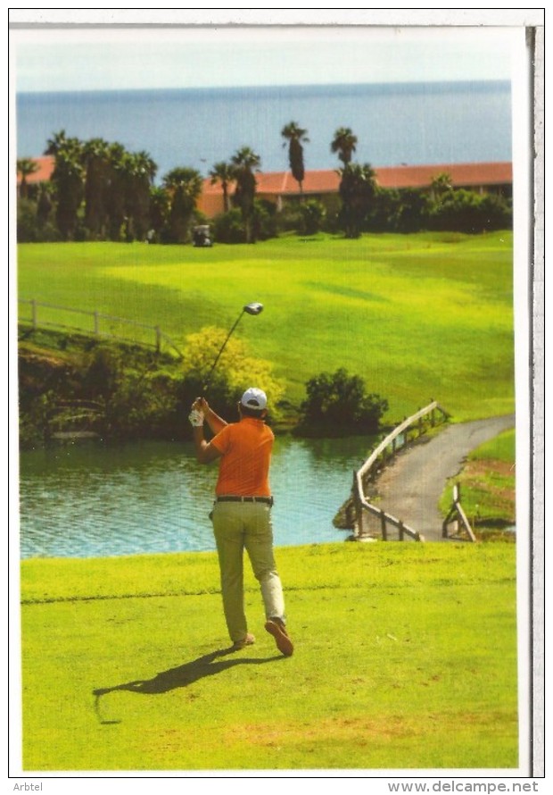 CANARIAS SAN MIGUEL ABONA  TARJETA ENTERO POSTAL TARIFA B GOLF TIRADA 1000 EJS - Golf