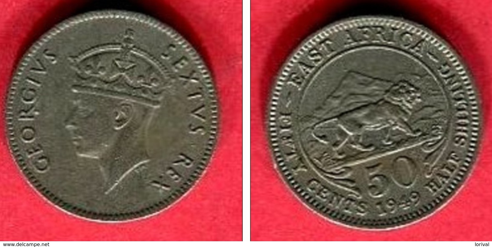 50  CENT 1949  ( KM 30) TB  2 - Colonia Británica