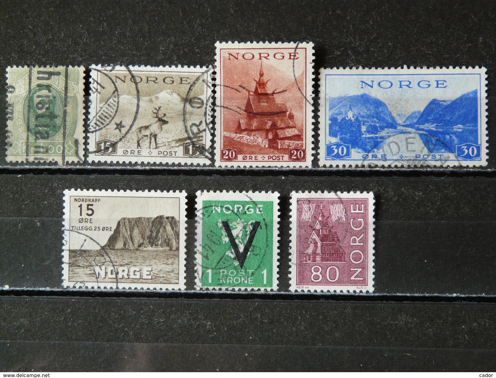 NORVEGE - Lot 1962 (voir Détail & Scan) - Collections