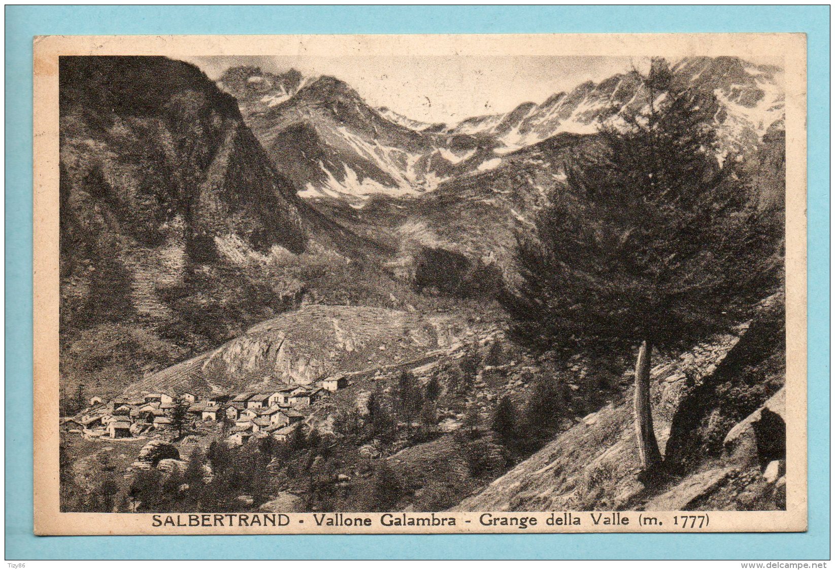 Salbertrand - Vallone Galambra - Grange Della Valle - Autres & Non Classés