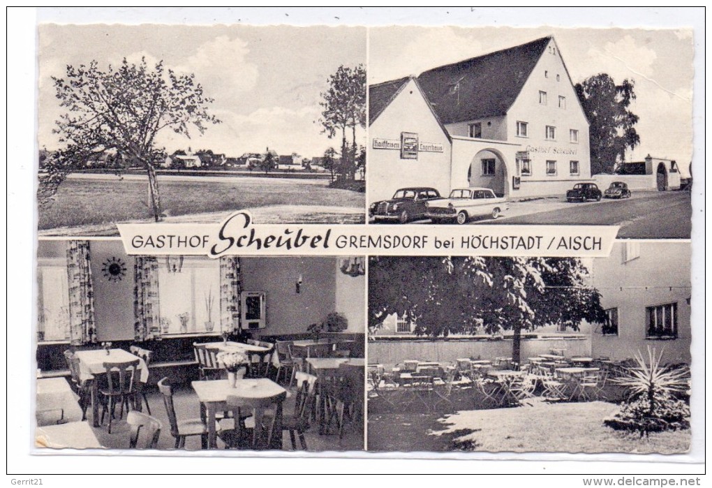 8551 GREMSDORF, Gasthof Scheubel - Höchstadt