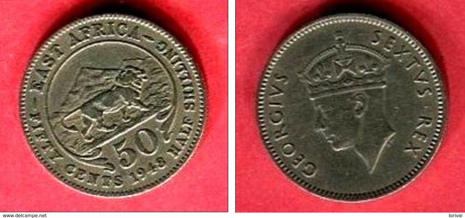 50 CENT 1948( KM 30) TB 2 - Colonia Britannica