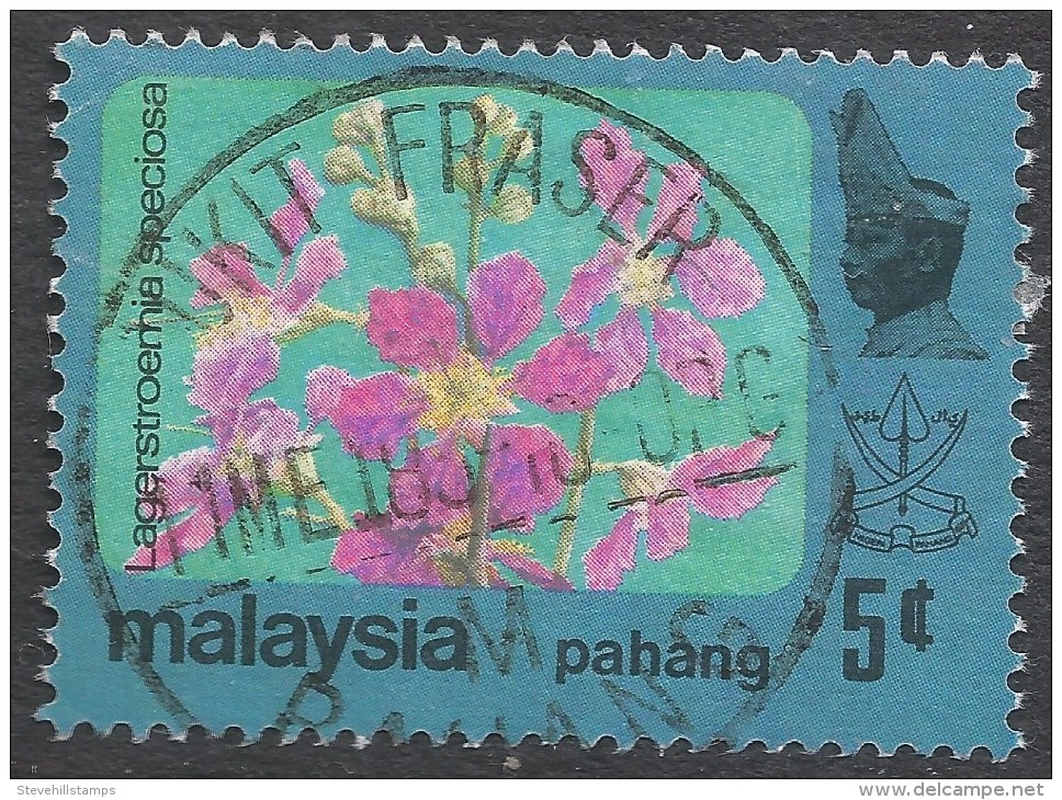 Pahang (Malaysia). 1979 Flowers. 5c Used SG 113 - Malaysia (1964-...)