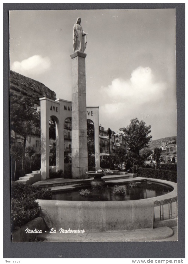 MODICA LA MADONNINA FG NV SEE 2 SCANS - Modica