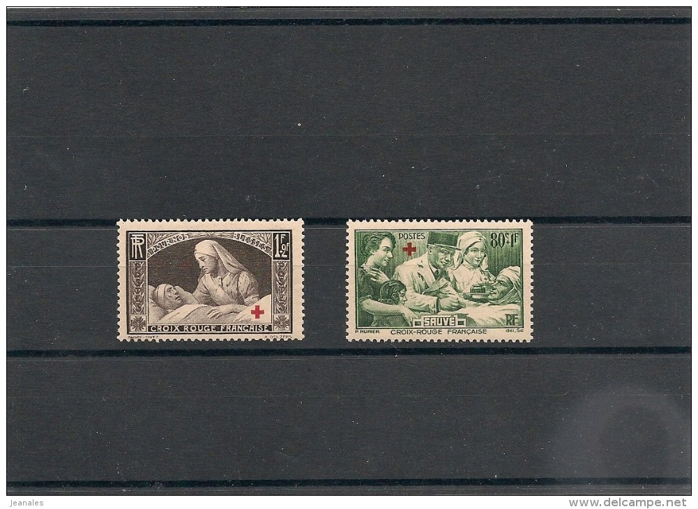 FRANCE  1940 N° Y&T :459/460** LUXE - Neufs