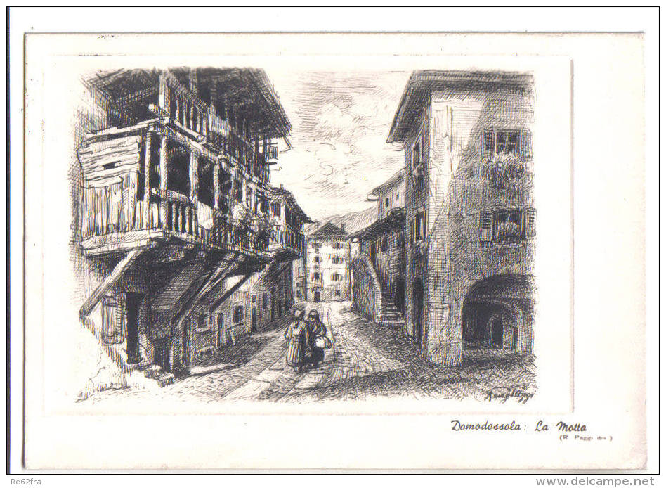 Domodossola, La Motta - F.G. - Anni ´1950 - Verbania