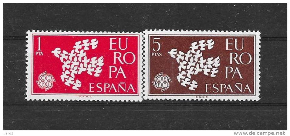 Spanje 1961 Y&T Nr° 1044/45 ** - 1961