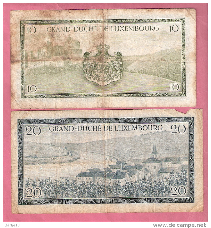 LUXEMBURG 10 & 20 FRANCS (1944) - Luxembourg