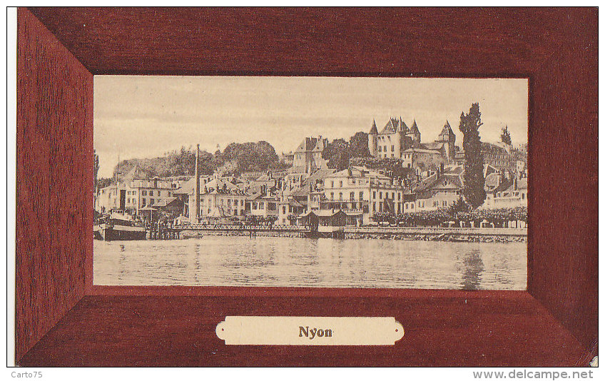 Suisse - Nyon - Embarcadère - Postmarked Prangins 1911 - Nyon