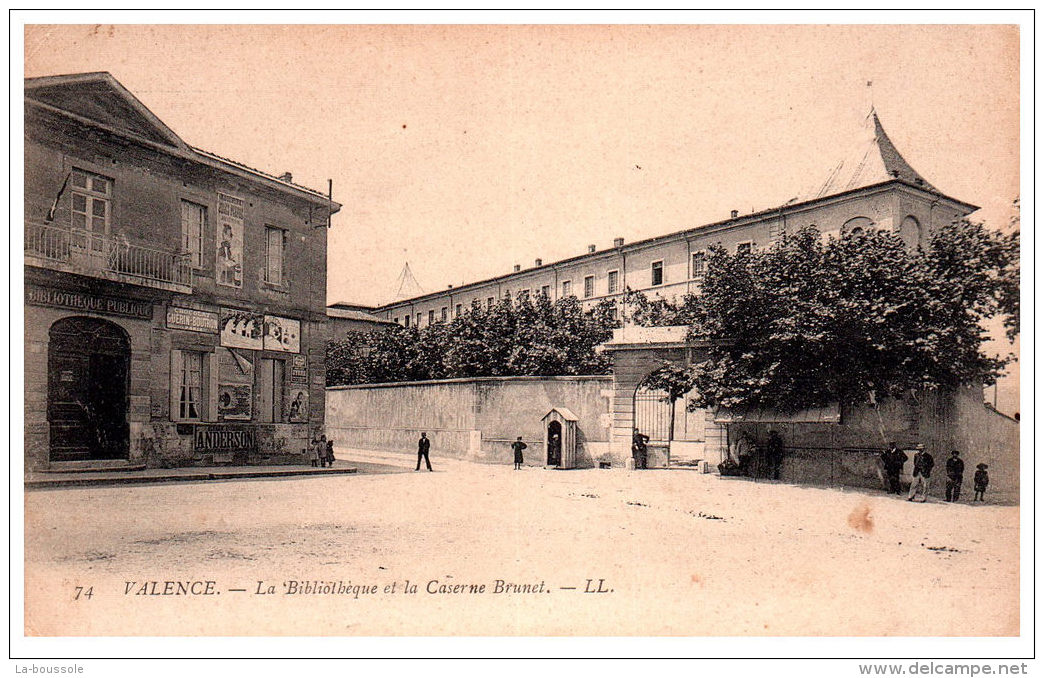 THEME - BIBLIOTHEQUE  - La Bibliothèque De Valence - Bibliothèques