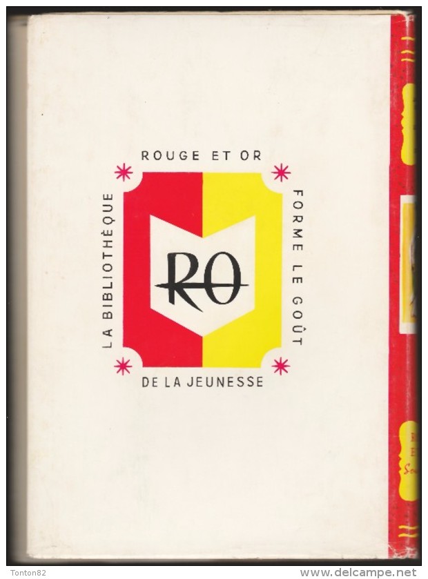 Michèle Arnéguy - Roseline Et Le Nain Vert - Bibliothèque Rouge Et Or Souveraine - ( 1957 ) . - Bibliotheque Rouge Et Or