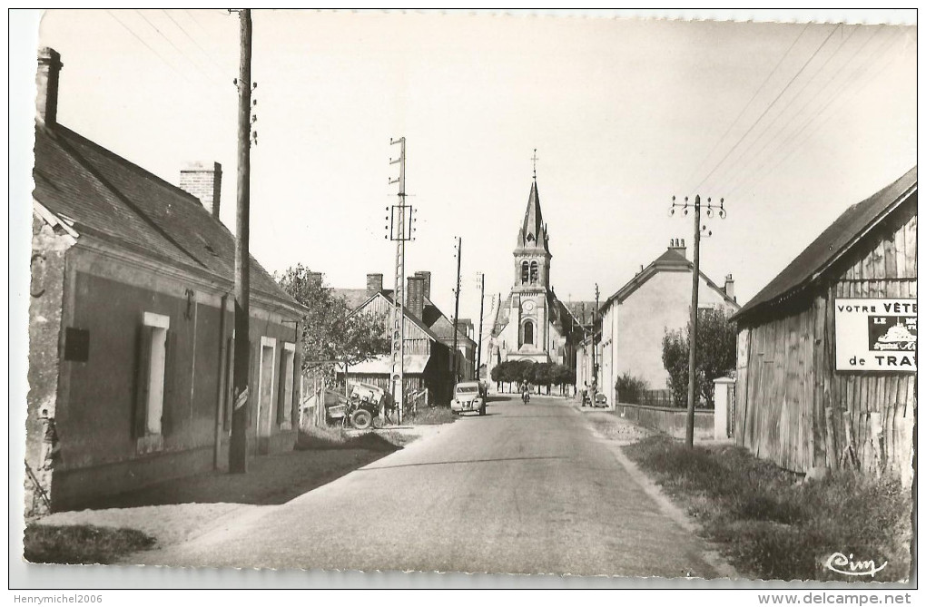 Sarthe - 72 - Saint St Ouen En Belin Rue De L'église Ed Photo Cim - Autres & Non Classés