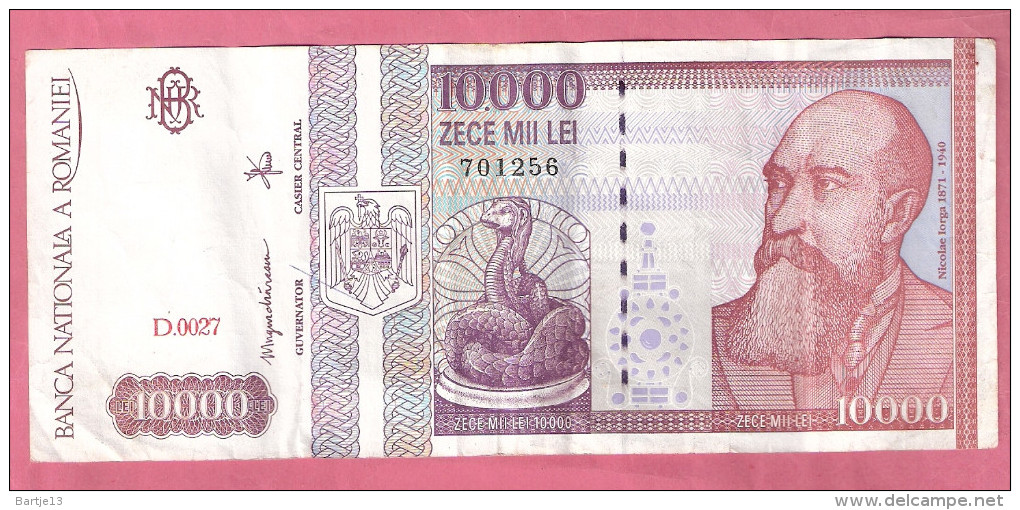 ROEMENIE 10000 LEI 1994 P105 - Romania