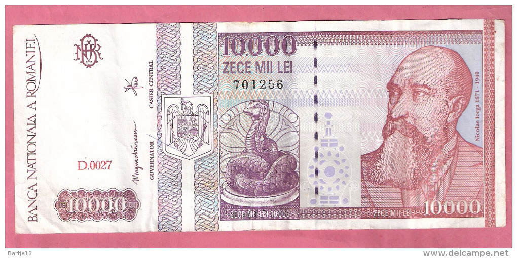 ROEMENIE 10000 LEI 1994 P105 - Roumanie
