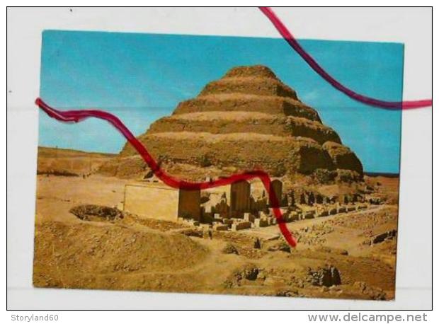 Cpm St001636 Sakkara King Zoser's Step Pyramid - Pyramids