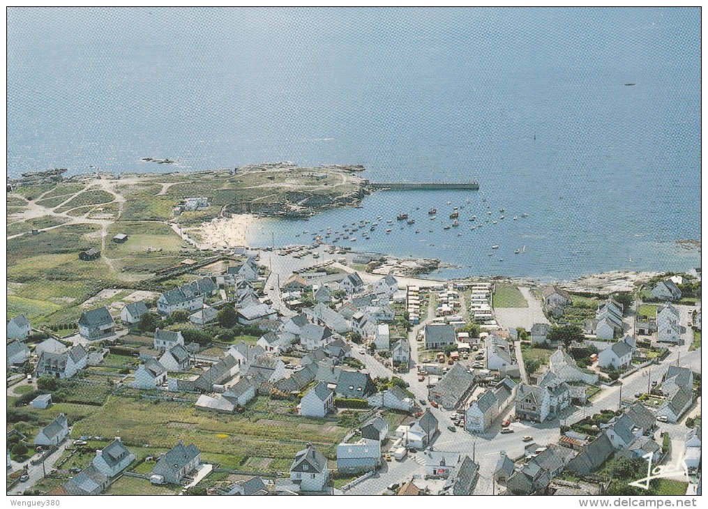 56  KERROCH    LA ROUTE CÔTIERE DE LORIENT TB PLAN AERIEN   ..avec Quelques Pinasses - Ploemeur