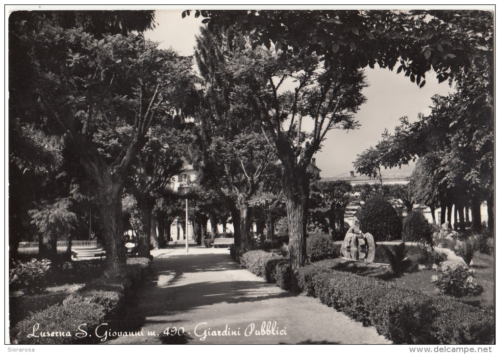 Torino - Luserna S. Giovanni Mt. 490 - Giardini Pubblici - Parcs & Jardins