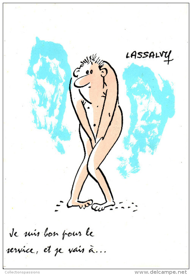 - LASSALVY - Carte Postale Humoristique - - Lassalvy