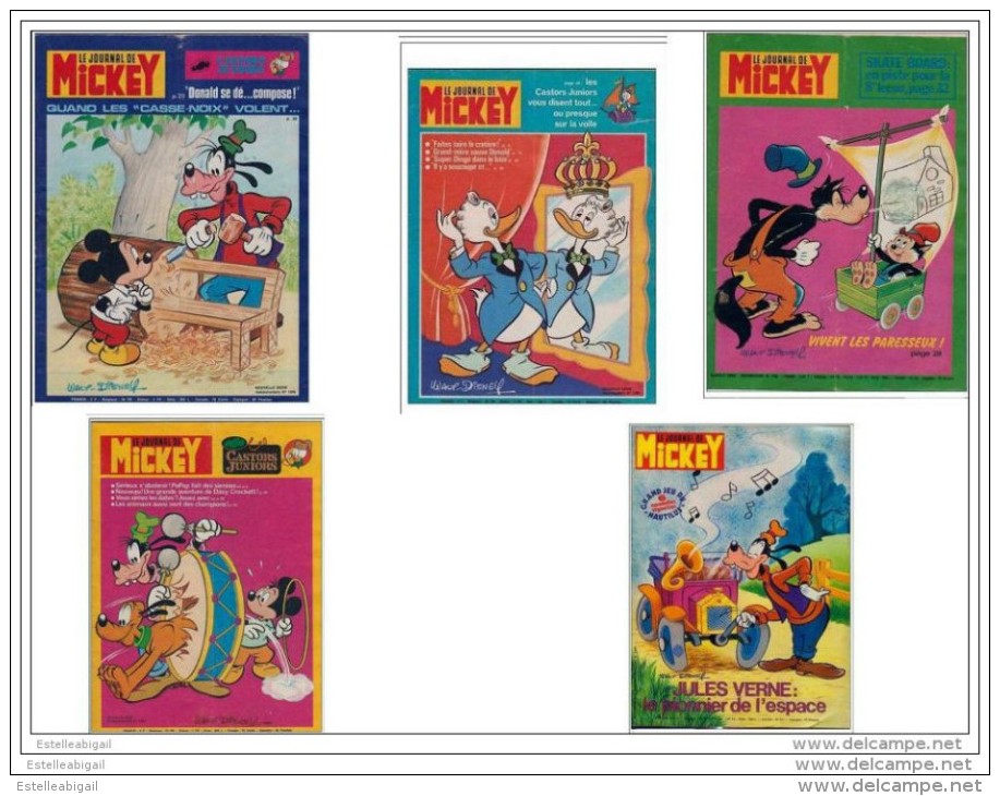 Le Journal De Mickey N° 1340 - 1360 - 1308 - 1309 - 1307 - Journal De Mickey