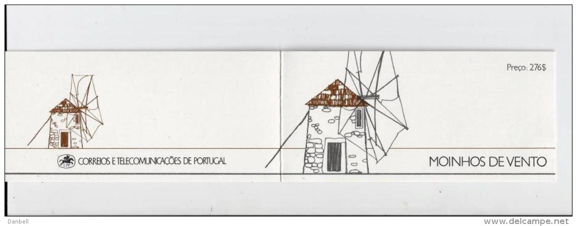 POR15) 1989 Mulini A Vento Block Panel 4val MNH - Libretti