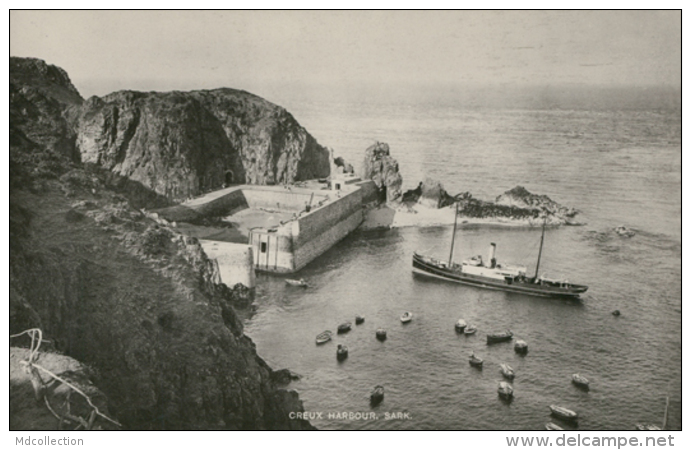 GB SARK / Creux Harbour / CARTE GLACEE - Sark