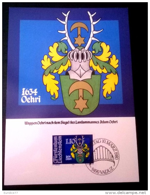 FDC LIECHTENSTEIN 11 - Stamped Stationery